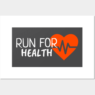 Run for Health Posters and Art